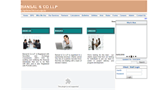 Desktop Screenshot of bansalco.com